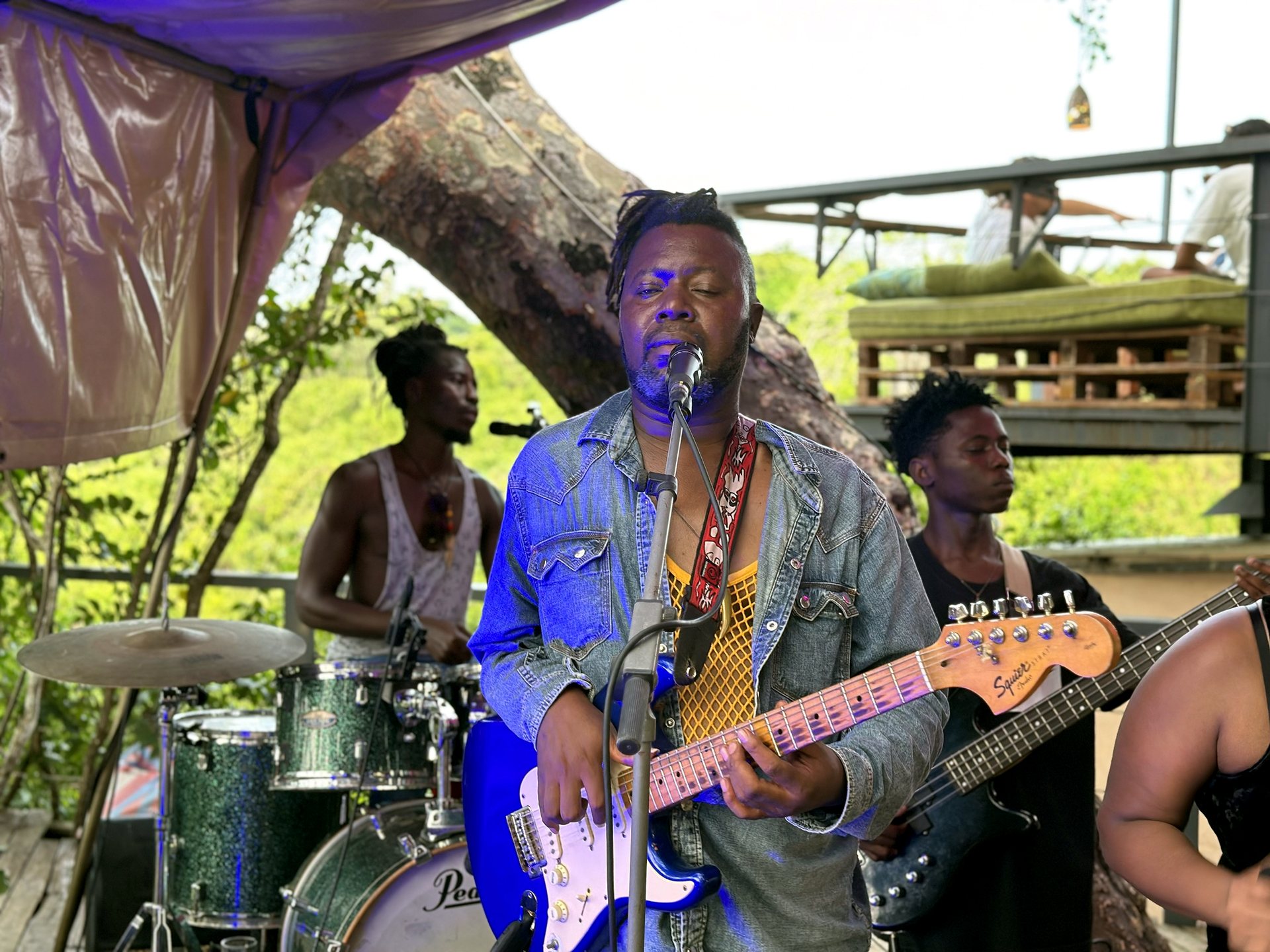 A live set performed on the festival stage
