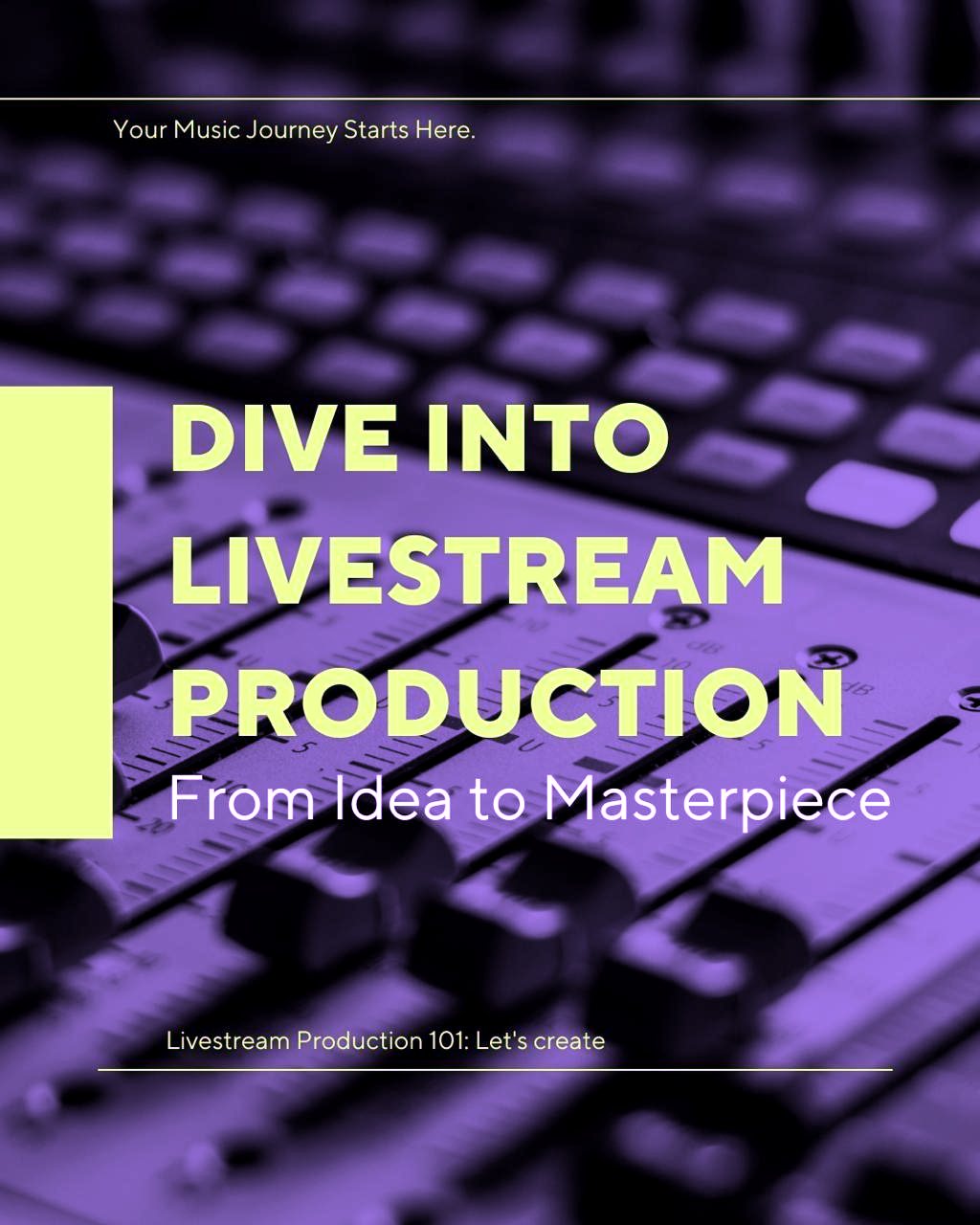 CATS Limited livestream production promotional graphic, green variant